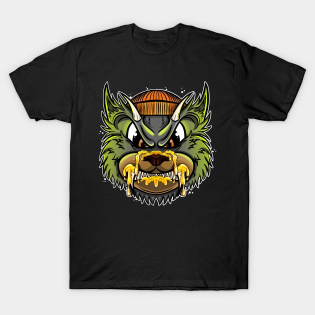 Angry Bear T-Shirt by Kruzal